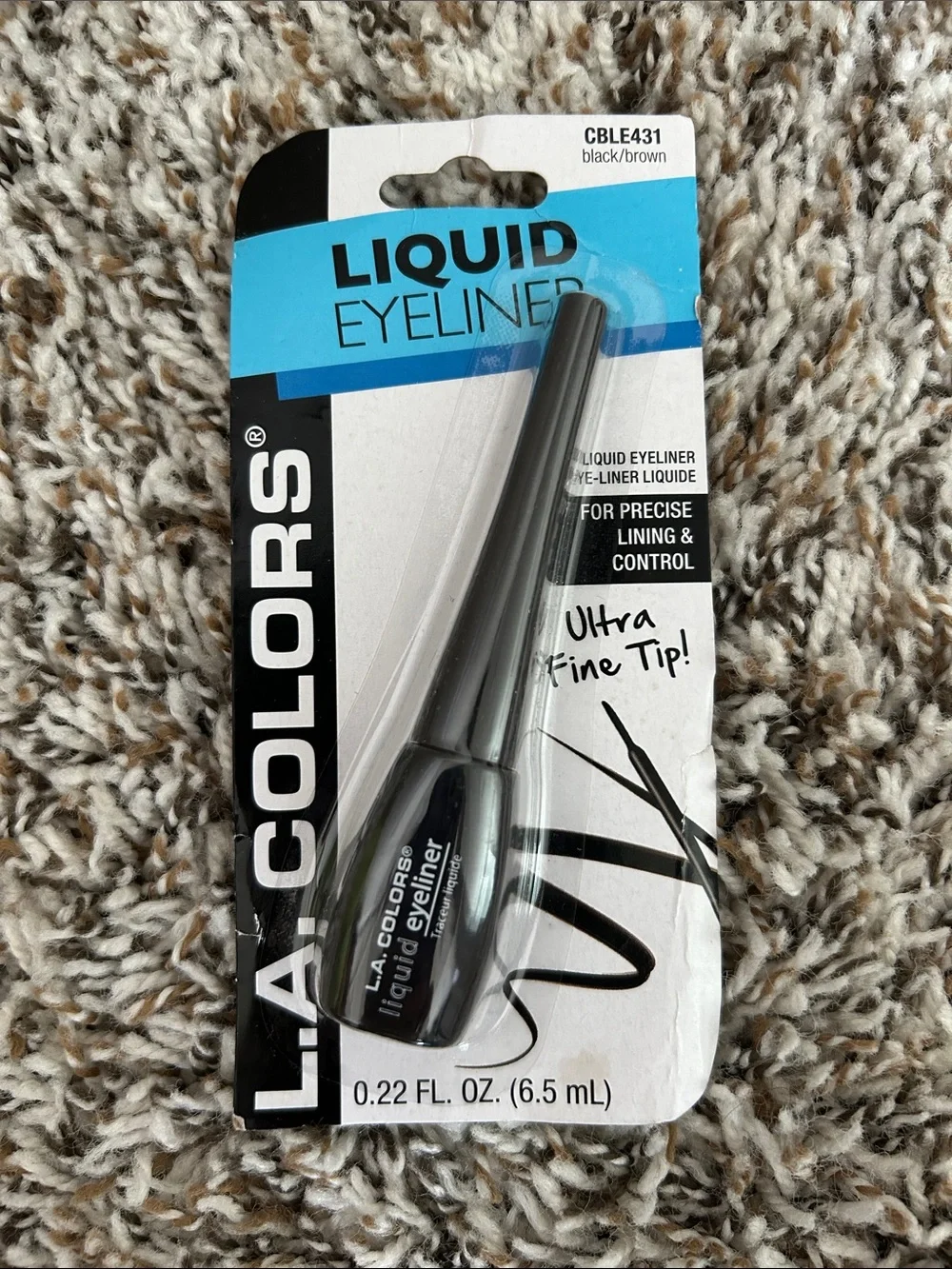 L.A. COLORS Liquid Eyeliner - Black Brown